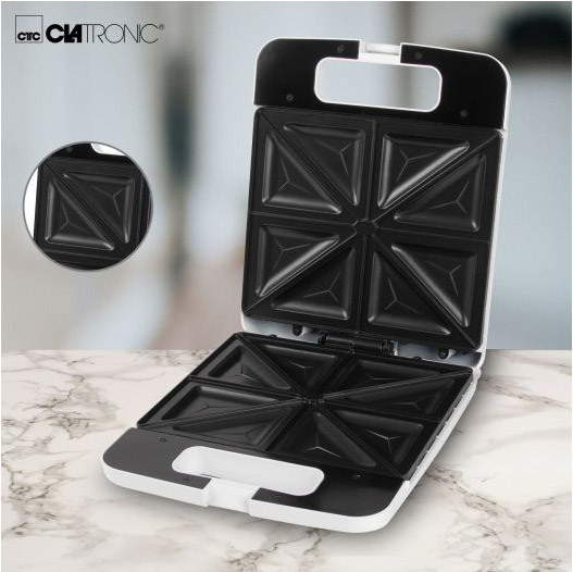 Clatronic ST 3629 1200W για 4 Τοστ Λευκή - Image 3