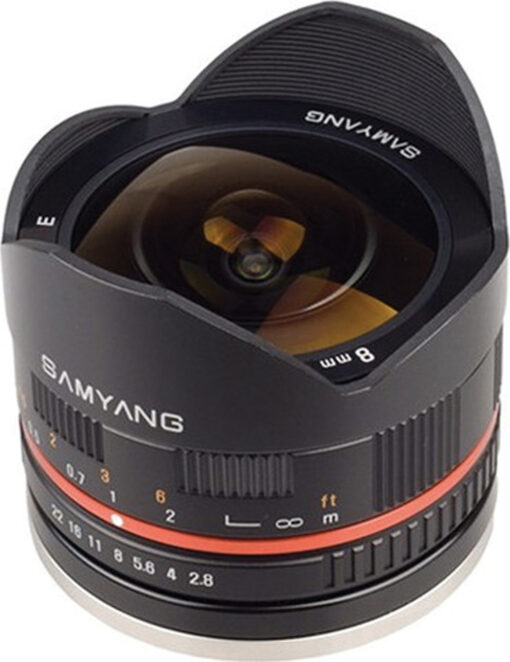 Samyang 8mm f/2.8 ED AS IF UMC Fish-eye Full Frame για Fujifilm X Μount