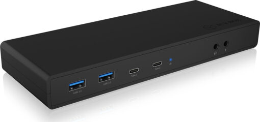 Icy Box USB-C Docking Station με HDMI/DisplayPort 4K PD Ethernet (IB-DK2245AC)