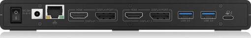 Icy Box USB-C Docking Station με HDMI/DisplayPort 4K PD Ethernet (IB-DK2245AC) - Image 4