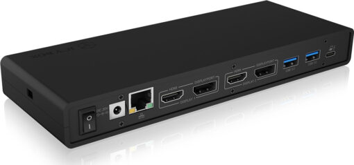 Icy Box USB-C Docking Station με HDMI/DisplayPort 4K PD Ethernet (IB-DK2245AC) - Image 2