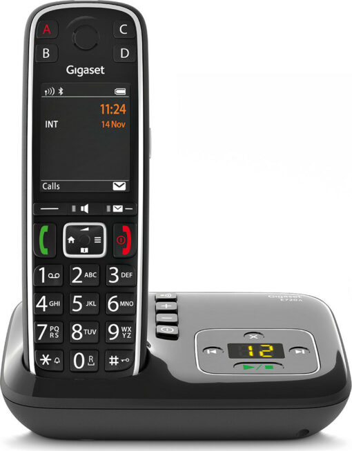 Gigaset E720A με Ελληνικό Μενού Μαύρο - Image 3