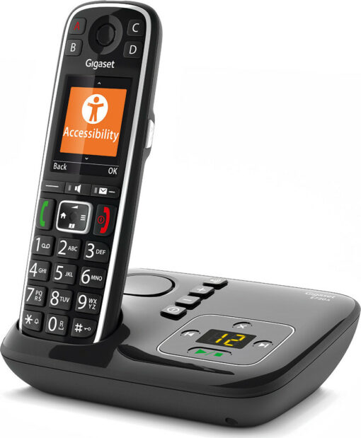 Gigaset E720A με Ελληνικό Μενού Μαύρο - Image 4