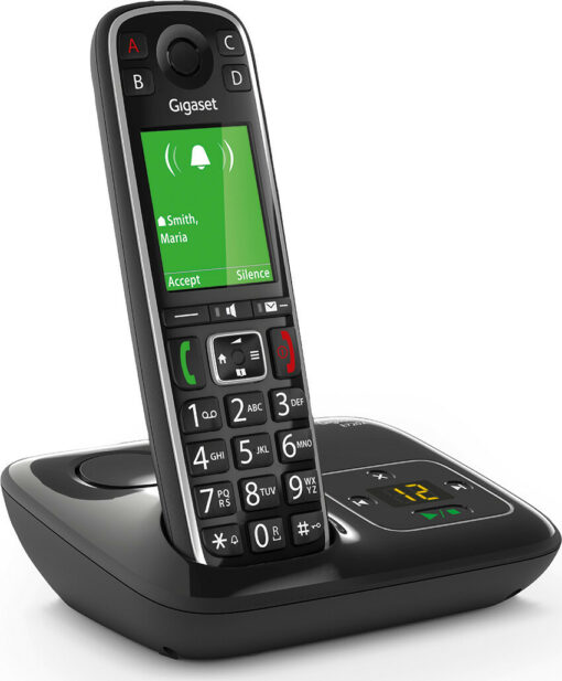 Gigaset E720A με Ελληνικό Μενού Μαύρο - Image 2