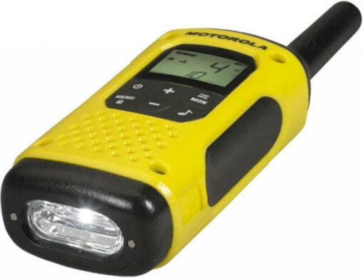 Motorola Talkabout T92 H2O Ασύρματος Πομποδέκτης PMR 0.5W με Μονόχρωμη Οθόνη Σετ 2τμχ Σε Κίτρινο Χρώμα - Image 3