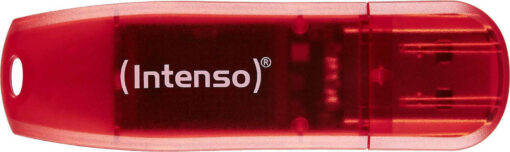 Intenso Rainbow Line 128GB USB 2.0 Κόκκινο