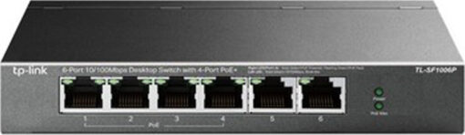 TP-LINK TL-SF1006P v1 Unmanaged L2 PoE+ - Image 2
