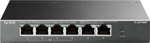 TP-LINK TL-SF1006P v1 Unmanaged L2 PoE+