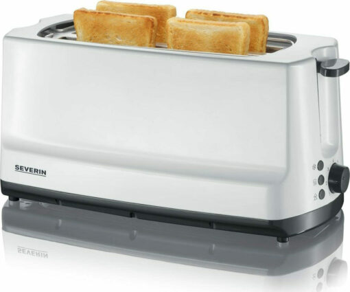 Severin AT 2234 Φρυγανιέρα 4 Θέσεων 1400W Λευκή