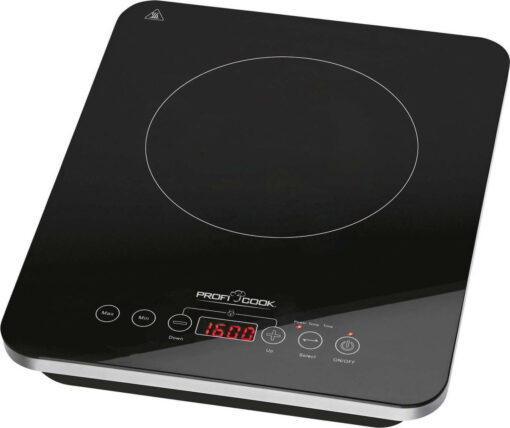 Profi Cook PC-EKI 1062 Επιτραπέζια Εστία Επαγωγική Μονή Μαύρη