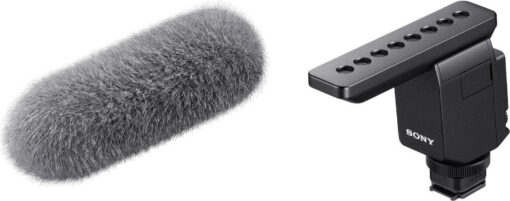 Sony Shotgun Μικρόφωνο ECM-B1M Τοποθέτηση Shock Mounted/Clip On για Κάμερα - Image 3