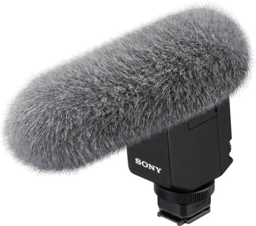 Sony Shotgun Μικρόφωνο ECM-B1M Τοποθέτηση Shock Mounted/Clip On για Κάμερα - Image 2