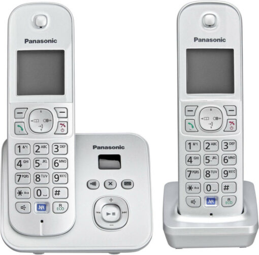Panasonic KX-TG6822 Duo Ασημί - Image 2