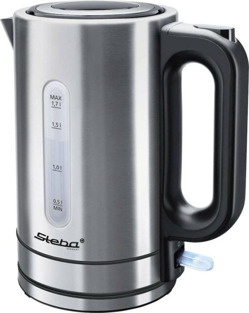 Steba WK 20 Inox 1.7lt με Ισχύ 2200W Ασημί