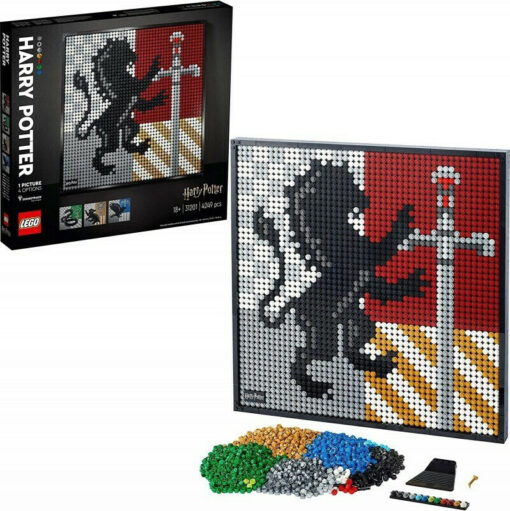Lego Art Hogwarts Crests Poster για 18+ Ετών - Image 3