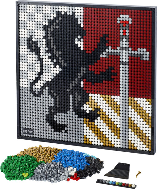 Lego Art Hogwarts Crests Poster για 18+ Ετών - Image 2