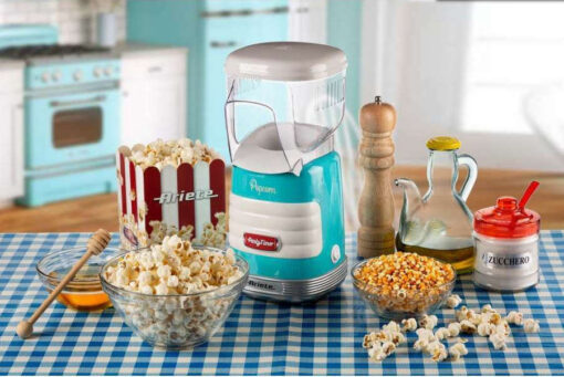 Ariete Party Time Μηχανή Ποπ-Κορν Ζεστού Αέρα 1100W Blue - Image 6