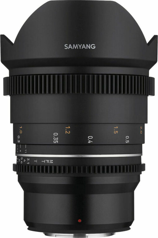 Samyang MF 14mm T3,1 VDSLR MK2 Crop Frame για Micro Four Thirds (MFT) Μount - Image 2