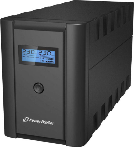Powerwalker VI 1200 LCD/IEC UPS Line-Interactive 1200VA 600W