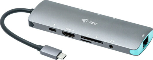 i-tec USB-C Docking Station με HDMI 4K PD Ethernet (C31NANODOCKLANPD) - Image 2