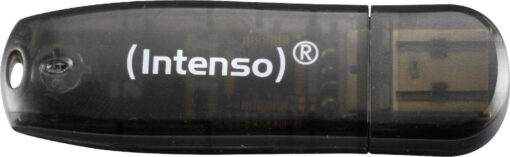 Intenso Rainbow Line 16GB USB 2.0 Μαύρο