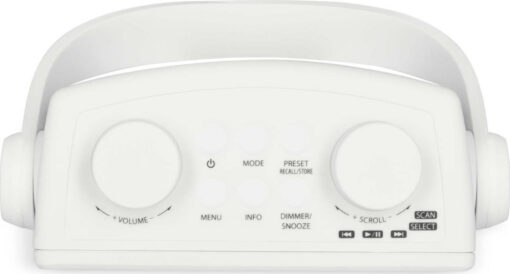 Technisat DigitRadio 30 Φορητό Ραδιόφωνο Επαναφορτιζόμενο DAB με Bluetooth Λευκό - Image 5