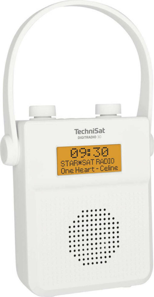 Technisat DigitRadio 30 Φορητό Ραδιόφωνο Επαναφορτιζόμενο DAB με Bluetooth Λευκό - Image 2