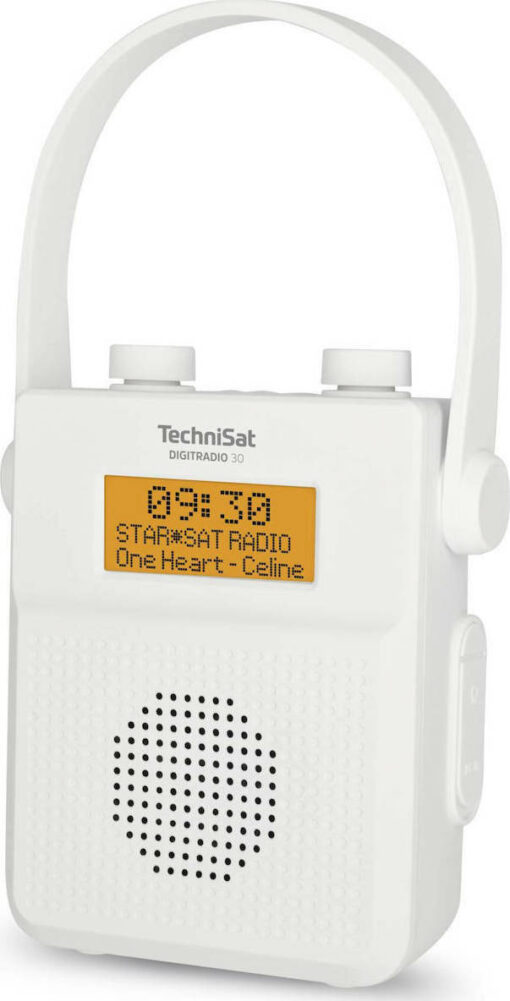 Technisat DigitRadio 30 Φορητό Ραδιόφωνο Επαναφορτιζόμενο DAB με Bluetooth Λευκό - Image 3