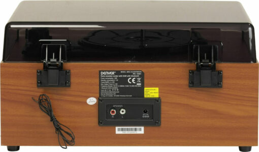 Denver MRD-52 Βαλιτσάκι Πικάπ Light Καφέ - Image 4