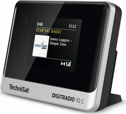 Technisat DigitRadio 10 C Επιτραπέζιο Ραδιόφωνο Ρεύματος DAB+ με Bluetooth Black/Silver - Image 4