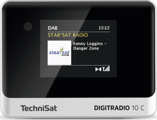 Technisat DigitRadio 10 C Επιτραπέζιο Ραδιόφωνο Ρεύματος DAB+ με Bluetooth Black/Silver