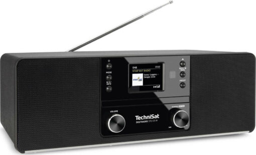 Technisat Ηχοσύστημα 2.0 DigitRadio 370 IR 0000/3949 10W με CD / Digital Media Player, WiFi και Bluetooth Μαύρο - Image 4