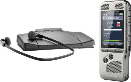 Philips Συσκευή Υπαγόρευσης DPM6700/03 με Eσωτερική Μνήμη 4GB