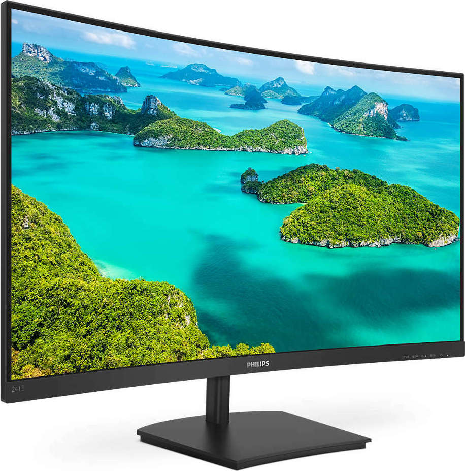 Philips E-Line 241E1SC 23.6" VA Curved FHD 1920x1080 - Image 2