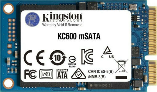 Kingston KC600 256GB mSATA SKC600MS/256G - Image 2