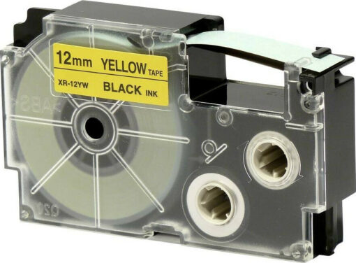Casio Ez-Label Γνήσια Μελανοταινία 1τμχ (XR-12YW1 XR12YW1) - Image 2