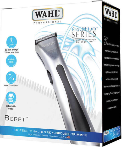 Wahl Professional Stealth Beret Κουρευτική Μηχανή Ασημί 08841-616 - Image 3