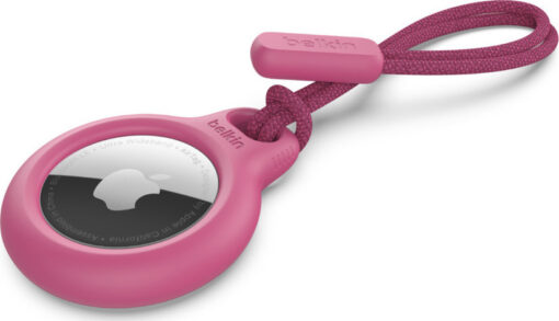 Belkin Secure Holder with Strap Θήκη Μπρελόκ Σιλικόνης για AirTag σε χρώμα