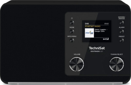 Technisat DigitRadio 307 Επιτραπέζιο Ραδιόφωνο Ρεύματος DAB+ Μαύρο