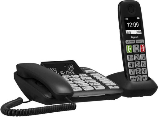 Gigaset DL780 Plus Duo με Ελληνικό Μενού Μαύρο