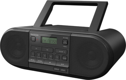 Panasonic Φορητό Ηχοσύστημα με CD / MP3 / USB / Ραδιόφωνο σε Μαύρο Χρώμα - Image 2