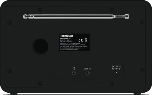 Technisat DigitRadio 307 Επιτραπέζιο Ραδιόφωνο Ρεύματος DAB+ Μαύρο - Image 3