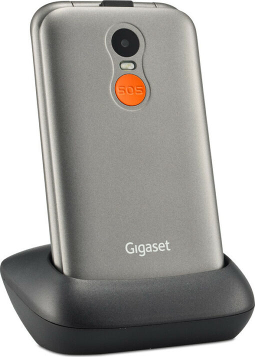Gigaset GL590 Dual SIM Κινητό με Μεγάλα Κουμπιά Titanium-silver - Image 4