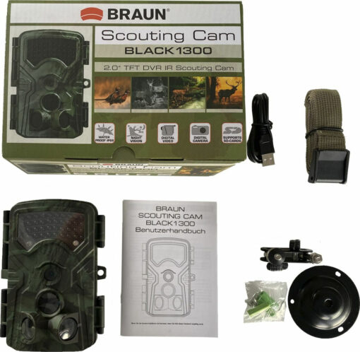 Braun Phototechnik Scouting Black Κάμερα Κυνηγιού Νυχτερινής Λήψης με Ανίχνευση Κίνησης - Image 6