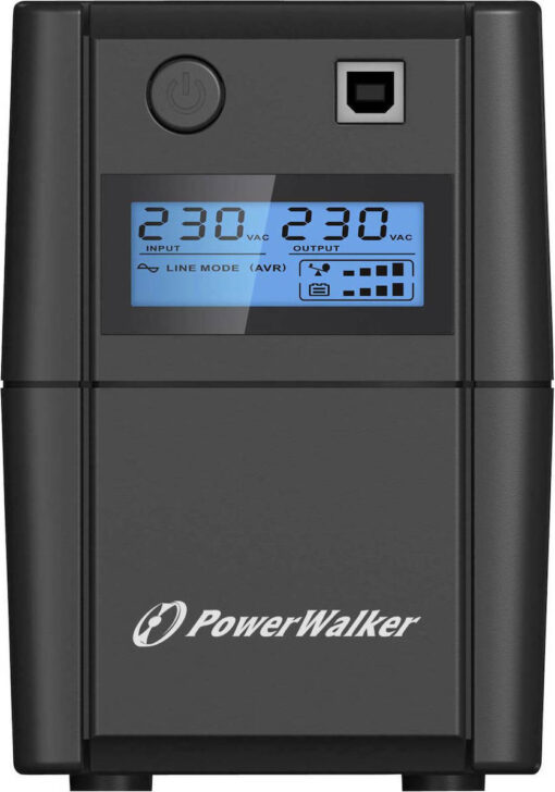Powerwalker VI 850 SE LCD/IEC UPS Line-Interactive 850VA 480W - Image 4