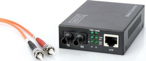 Digitus Gigabit Media Converter, RJ45 / ST - Image 2