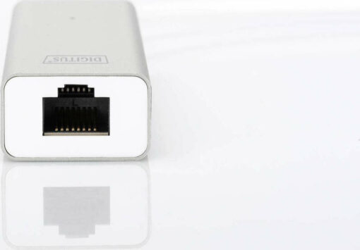 Digitus USB 3.0 Hub 3 Θυρών με σύνδεση USB-A / Ethernet Ασημί - Image 6