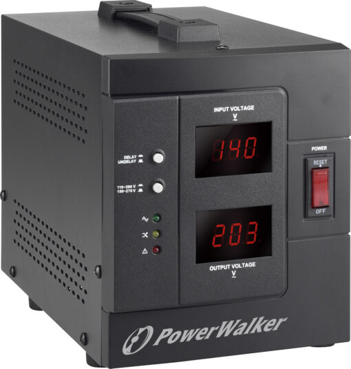 Powerwalker AVR 1500 SIV Σταθεροποιητής Τάσης 1500VA με 2 Πρίζες Ρεύματος - Image 2