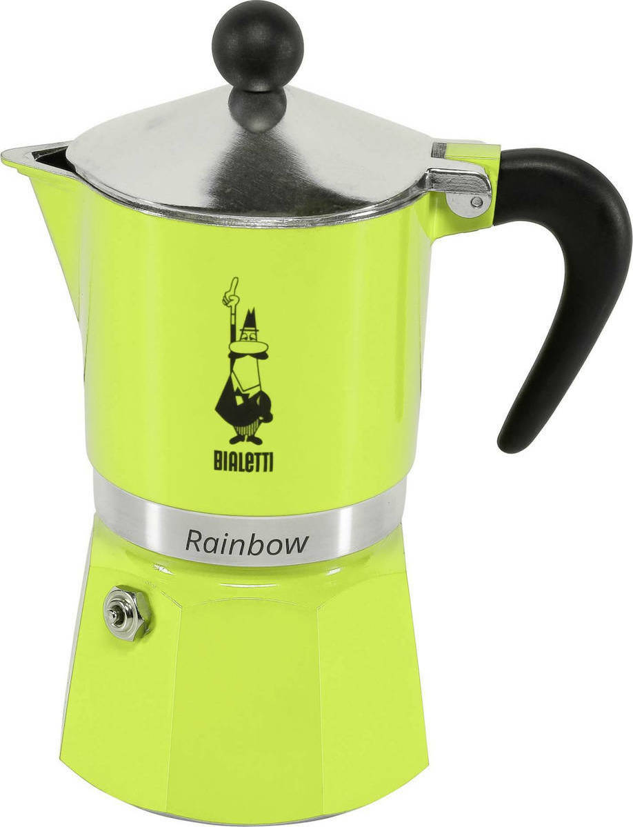Bialetti Rainbow Μπρίκι Espresso 3cups Πράσινο - Image 2