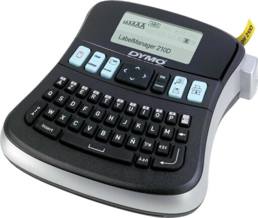 Dymo LabelManager 210 D with Case Ηλεκτρονικός Ετικετογράφος Χειρός σε Μαύρο Χρώμα - Image 2
